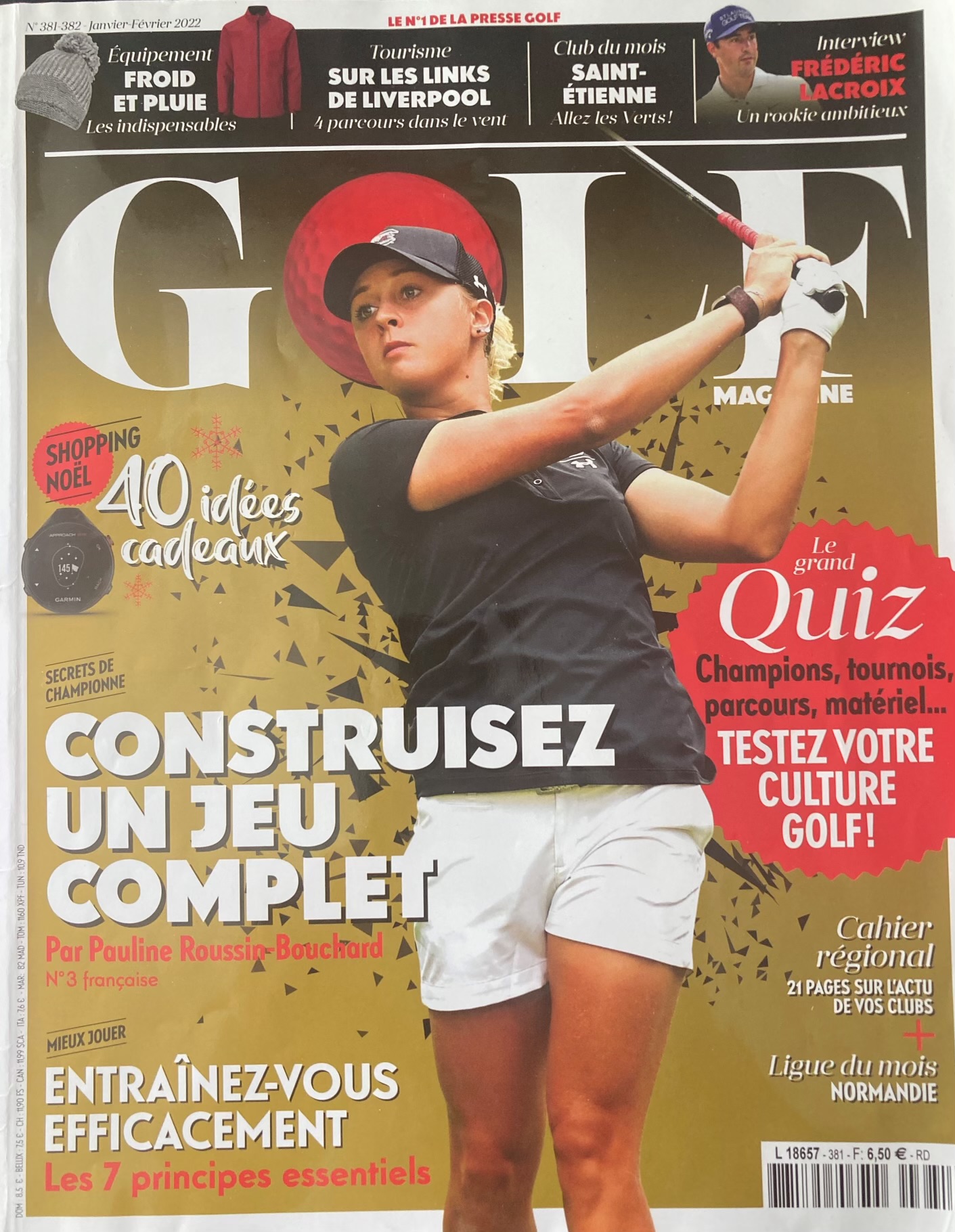 Golf Magazine N° 381-382 Janvier-Février 2022