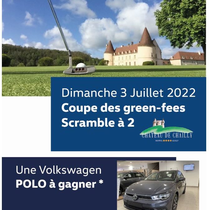 Départs Coupe des Green-Fees BYmy)CAR- Dim 03 Juillet 2022 – Scramble à 2