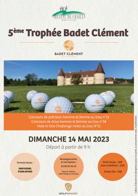 5ème Trophée Badet Clément – 14 MAI 2023